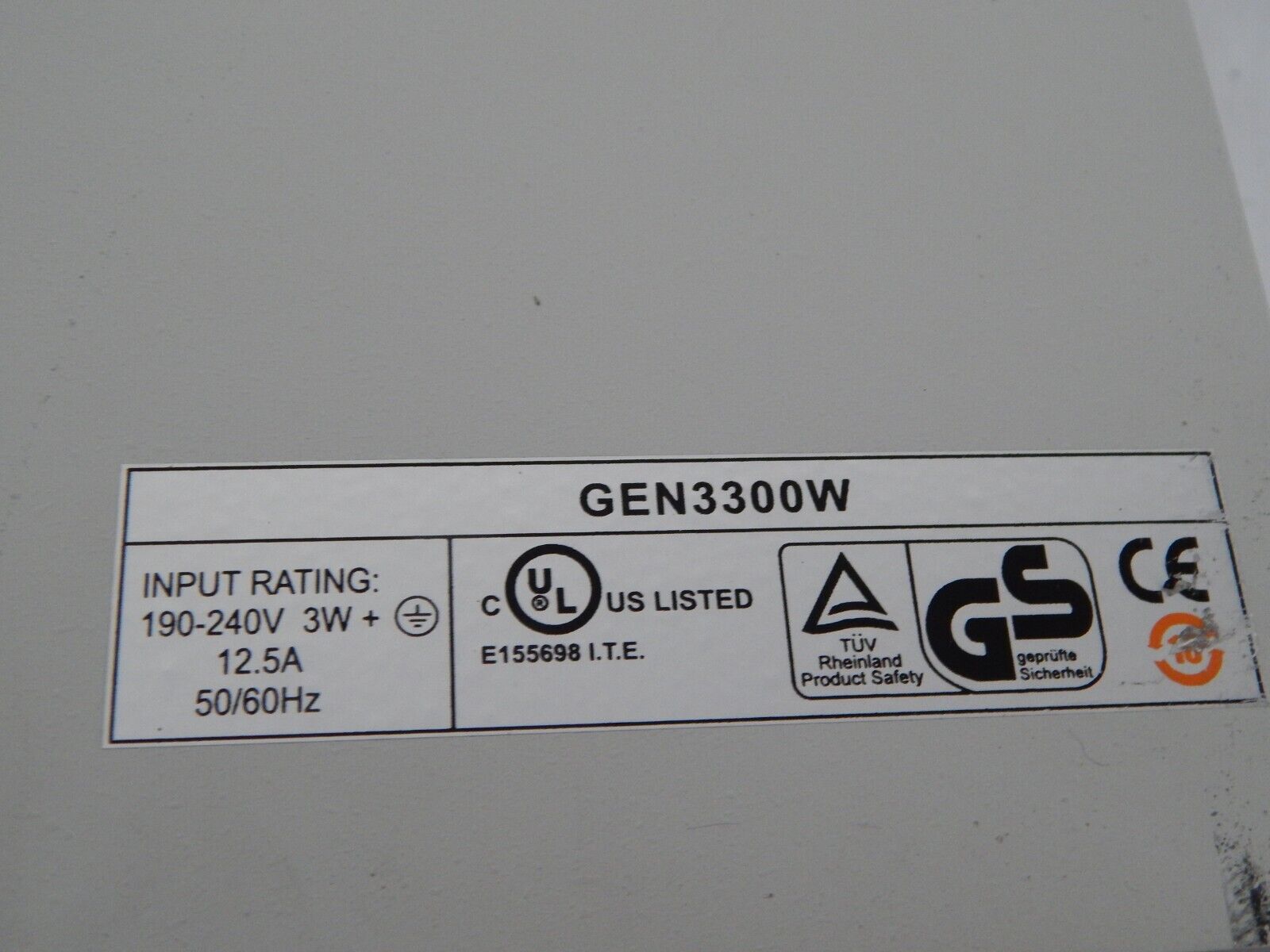 TDK-Lambda GEN60-55 Programmable DC Power Supply 0-60V 0-55A TDK-Lambda GEN60-55 Programmable DC Power Supply 0-60V 0-55A
